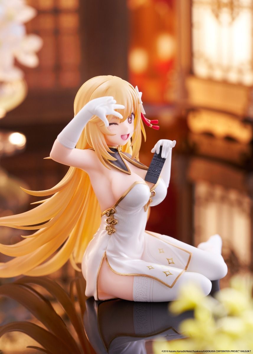 PRE ORDER – A CERTAIN SCIENTIFIC RAILGUN DESKTOP CUTE FIGURE - MISAKI SHOKUHO (CHINESE DRESS VER.)