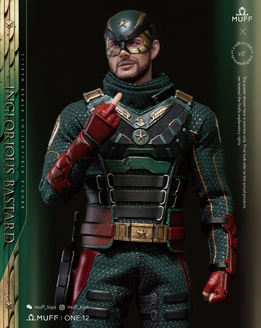 PRE ORDER – 1/12 SOLDIER BOY THE BOYS - INGLORIOUS BASTARD