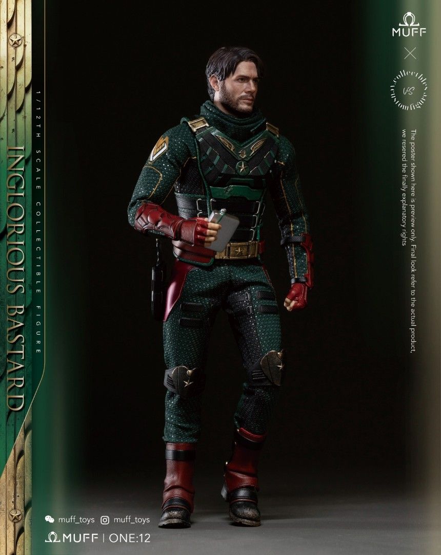 PRE ORDER – 1/12 SOLDIER BOY THE BOYS - INGLORIOUS BASTARD