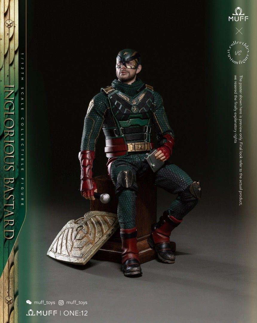 PRE ORDER – 1/12 SOLDIER BOY THE BOYS - INGLORIOUS BASTARD