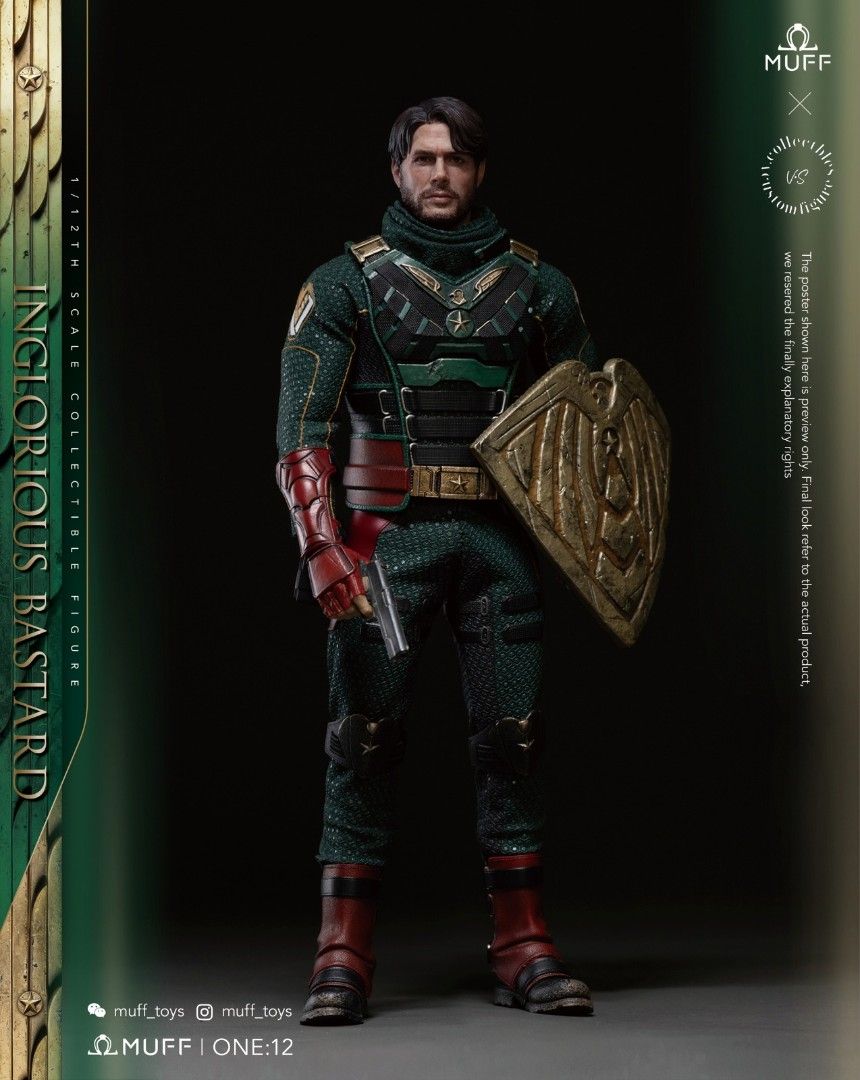 PRE ORDER – 1/12 SOLDIER BOY THE BOYS - INGLORIOUS BASTARD