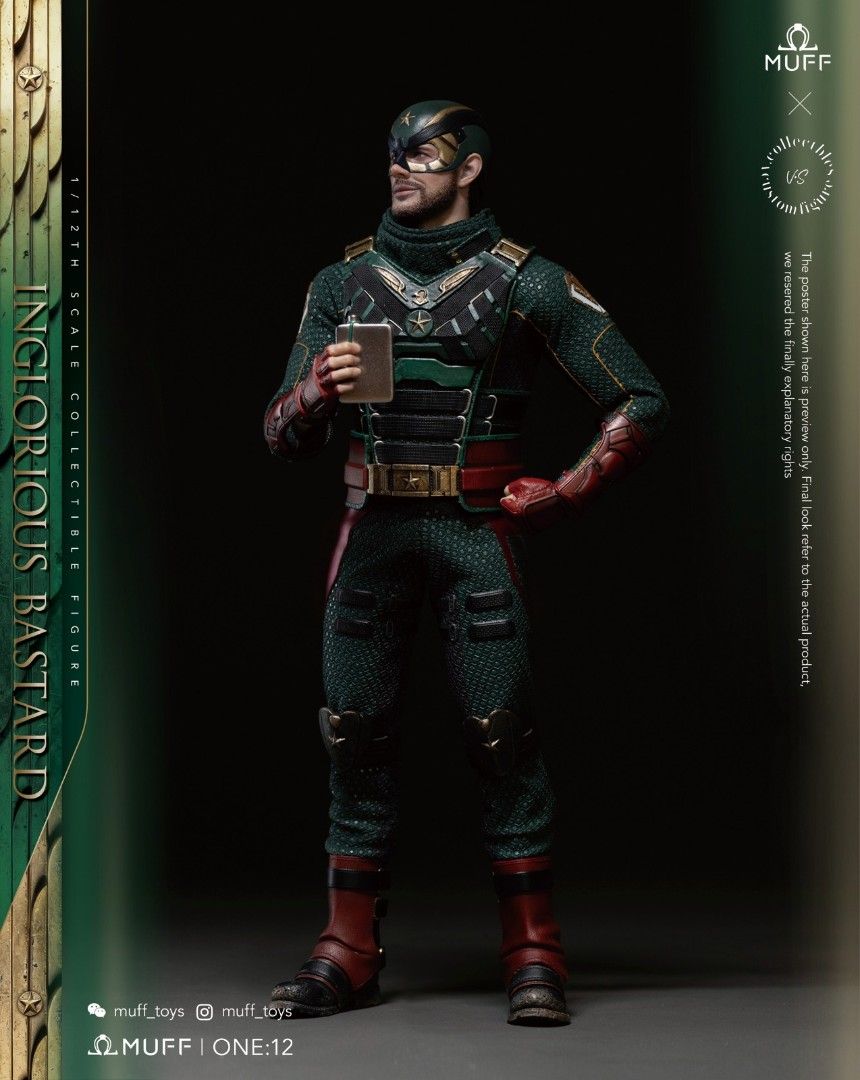 PRE ORDER – 1/12 SOLDIER BOY THE BOYS - INGLORIOUS BASTARD