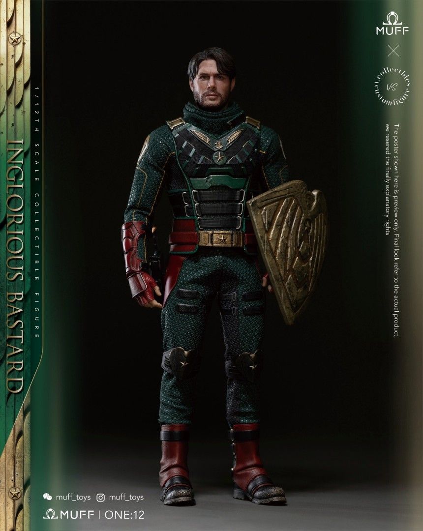 PRE ORDER – 1/12 SOLDIER BOY THE BOYS - INGLORIOUS BASTARD