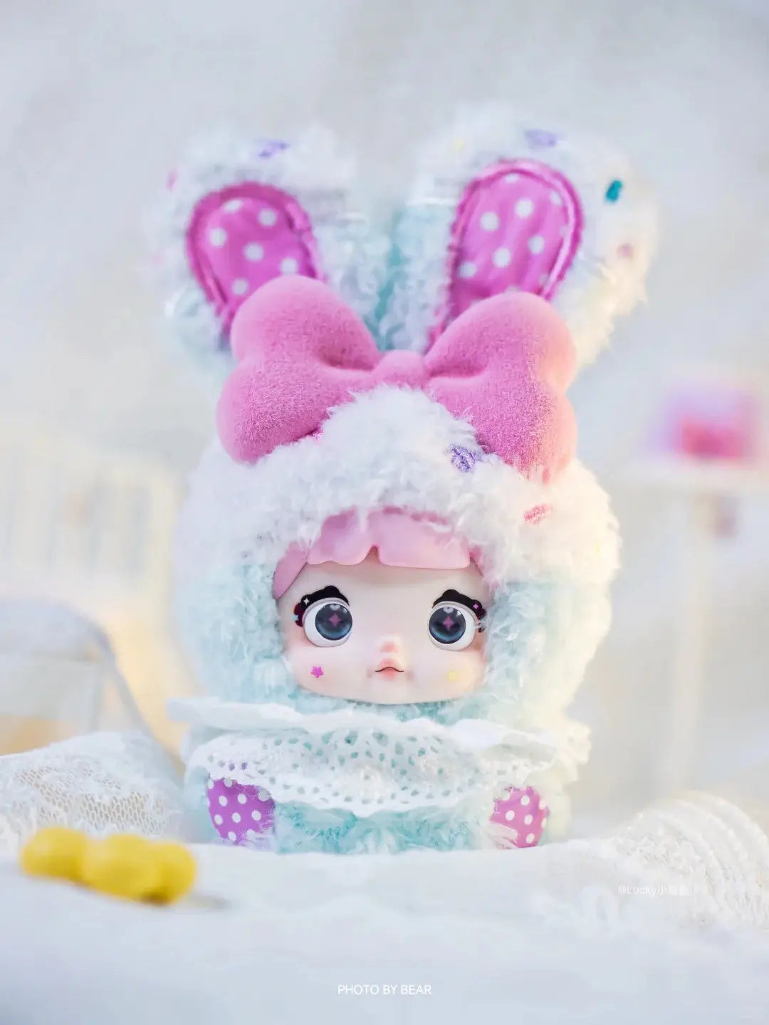 PRE ORDER – NOMMI BABY SWEETHEART BUNNY PLUSH DOLL BLIND BOX (BOX OF 8)