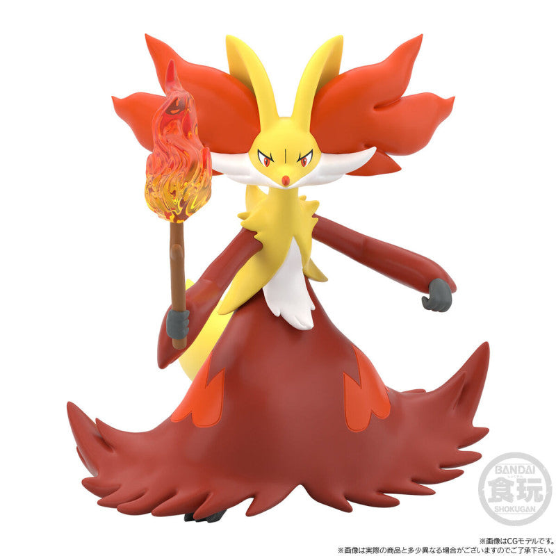 PRE ORDER – POKÉMON SCALE WORLD KALOS REGION CALEM & CHESNAUGHT & DELPHOX