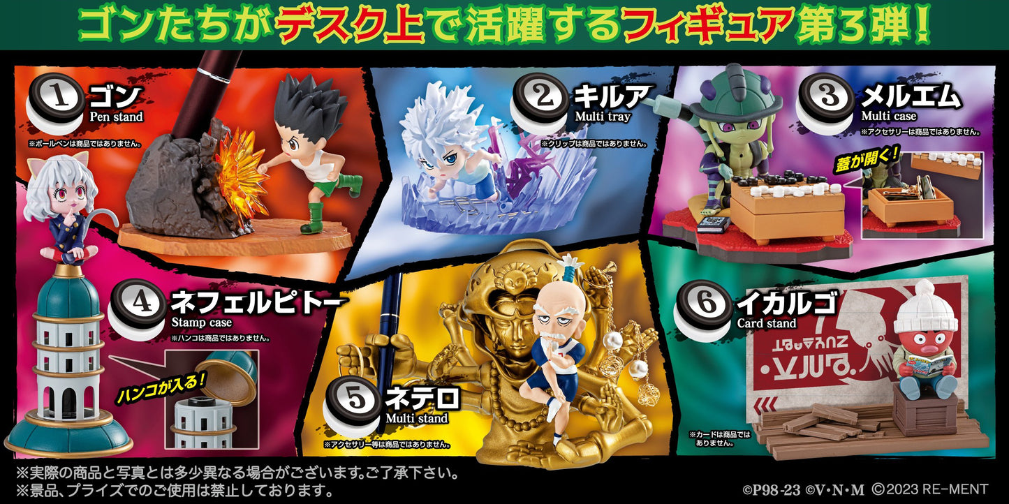 PRE ORDER – HUNTER×HUNTER DESKTOP HUNTER 3 SET (6 PCS / BOX )