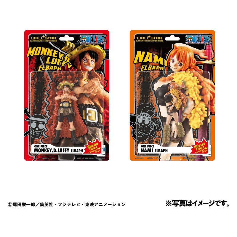 PRE ORDER – WALLSTAR ONE PIECE - MONKEY D. LUFFY & NAMI SET (VER. ELBAPH) (WITH GIFT)