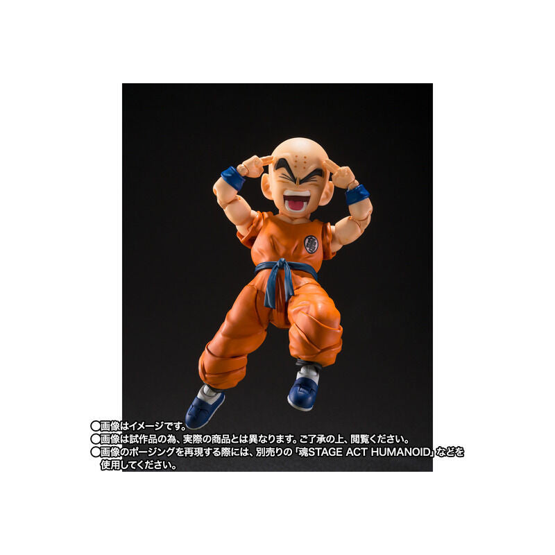 BACK ORDER – S.H.FIGUARTS DRAGON BALL - KRILLIN - SON GOKU'S BEST FRIEND