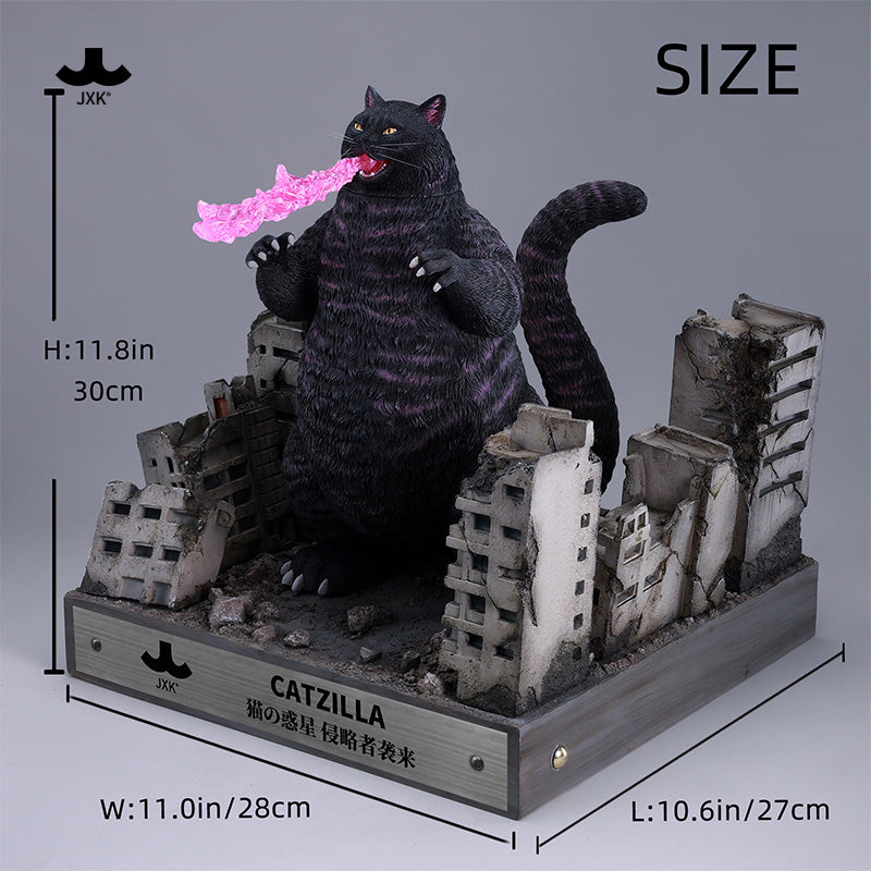 PRE ORDER – 1/6 CATZILLA 1.0 PLUS ANIMAL TRENDY STATIC MODEL FIGURE JXK-304-A