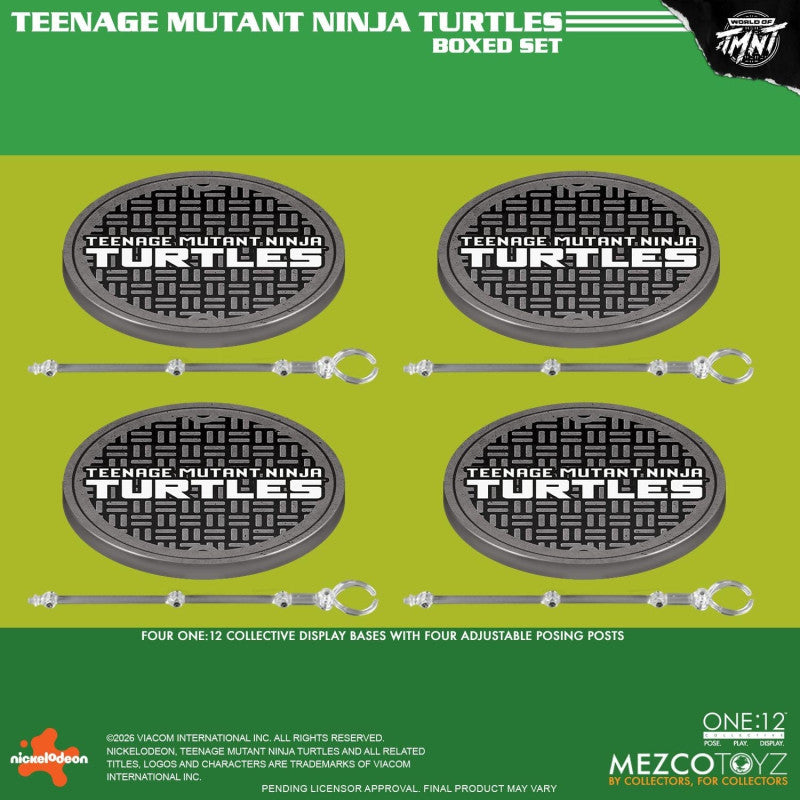 PRE ORDER – THE ONE:12 COLLECTIVE TEENAGE MUTANT NINJA TURTLES BOXED SET