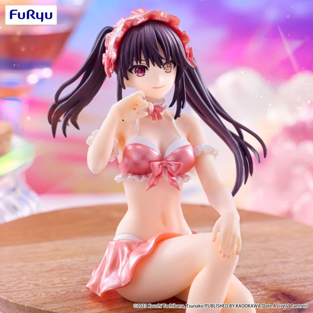 PRE ORDER – DATE A LIVEⅤ NOODLE STOPPER FIGURE - KURUMI TOKISAKI SWIMSUIT PASTEL RED COLOR VER.