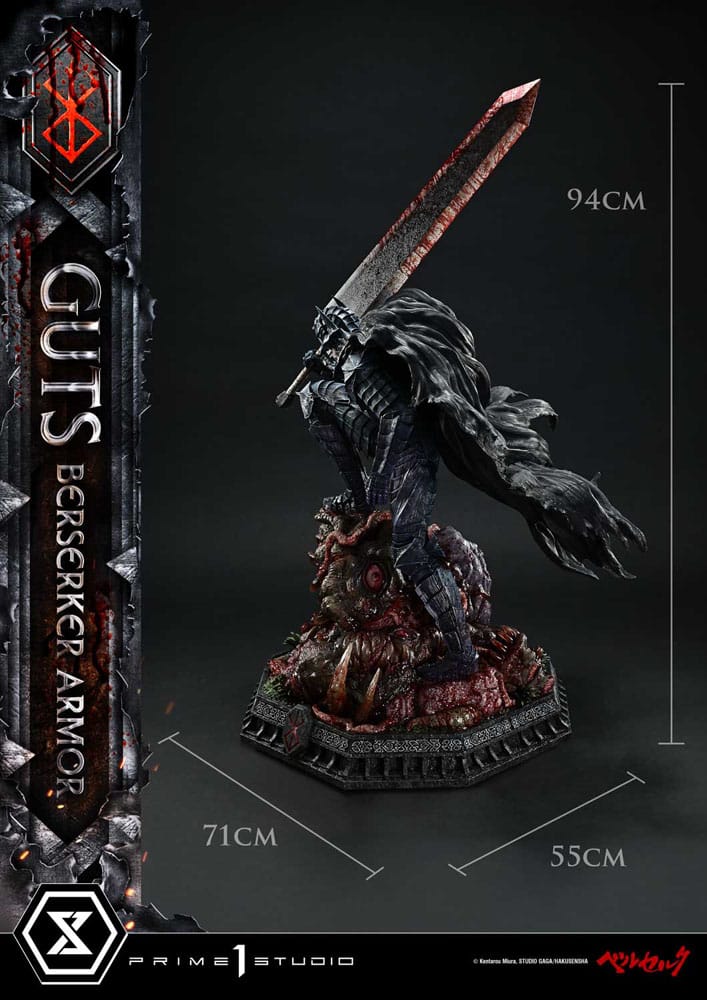 PRE ORDER – 1/4 ULTIMATE PREMIUM MASTERLINE BERSERK GUTS, BERSERKER ARMOR GRUNBELD VS GUTS