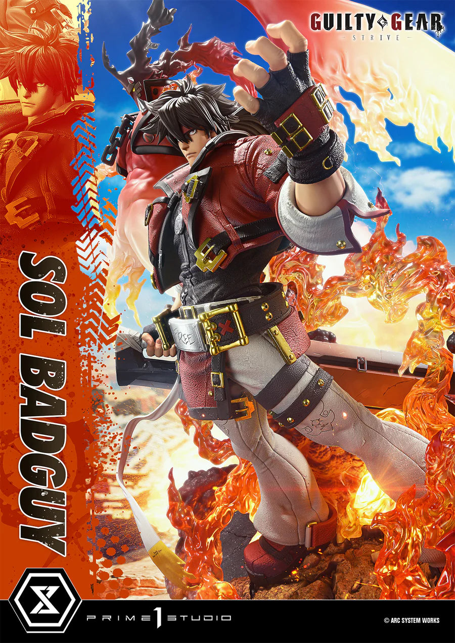 PRE ORDER – 1/4 ULTIMATE PREMIUM MASTERLINE GUILTY GEAR -STRIVE- SOL BADGUY