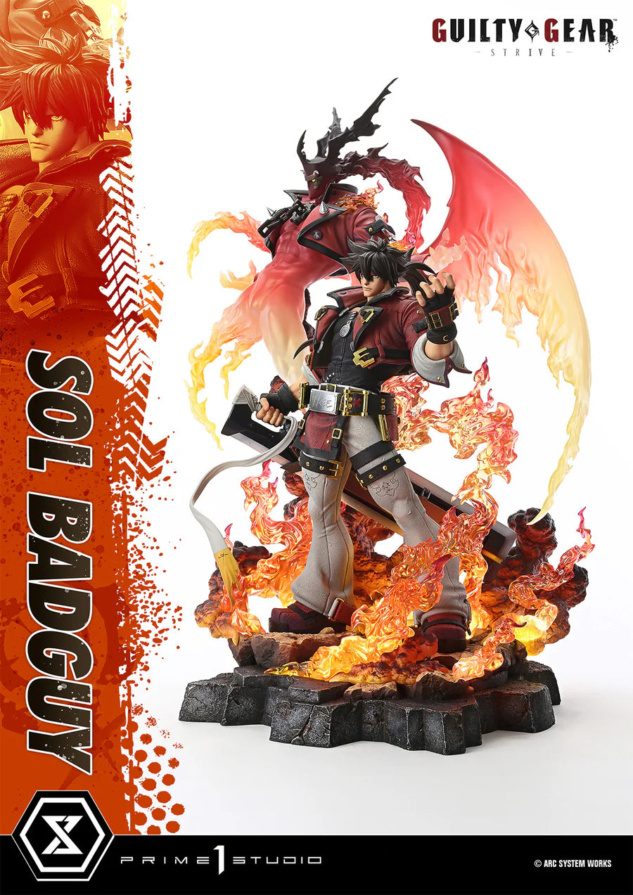 PRE ORDER – 1/4 ULTIMATE PREMIUM MASTERLINE GUILTY GEAR -STRIVE- SOL BADGUY