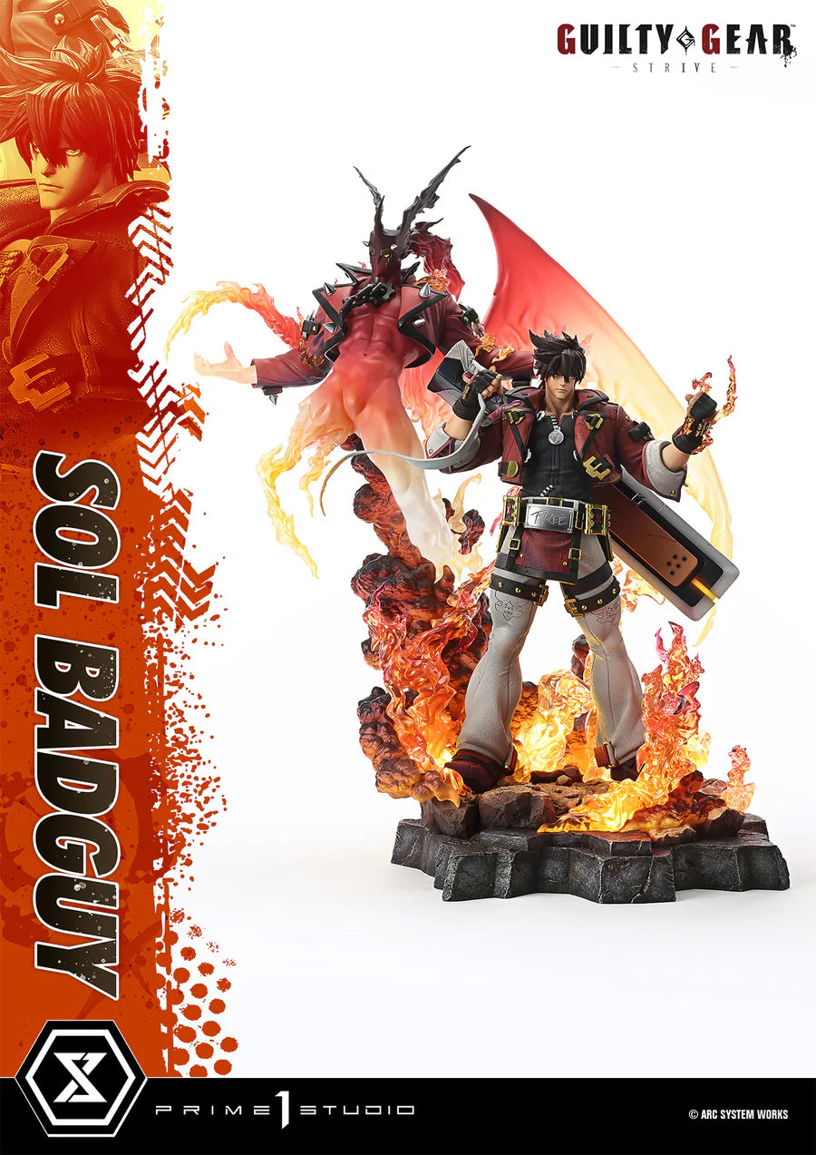 PRE ORDER – 1/4 ULTIMATE PREMIUM MASTERLINE GUILTY GEAR -STRIVE- SOL BADGUY