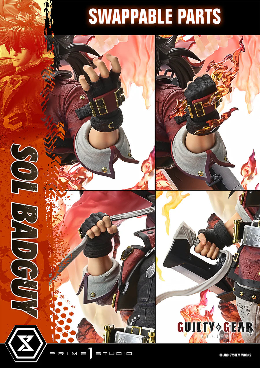 PRE ORDER – 1/4 ULTIMATE PREMIUM MASTERLINE GUILTY GEAR -STRIVE- SOL BADGUY