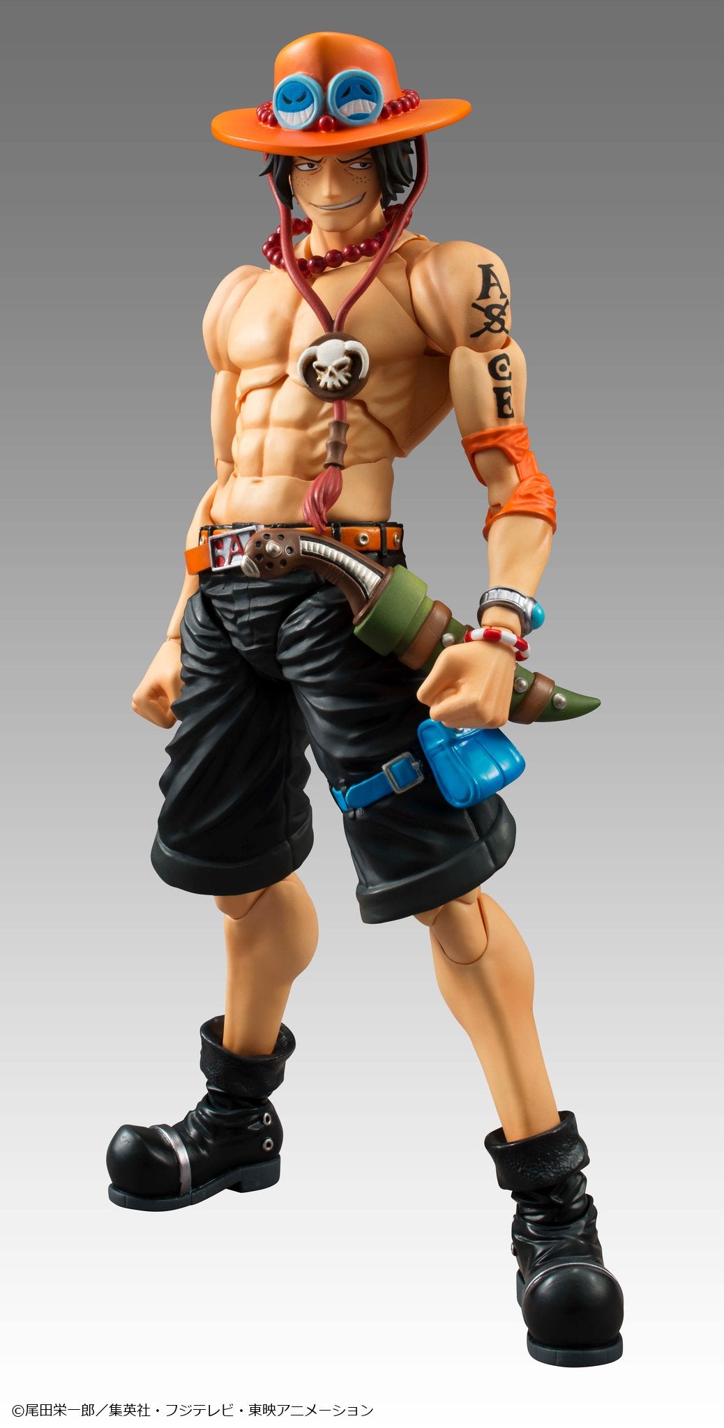 PRE ORDER – VARIABLE ACTION HEROES ONE PIECE - PORTGAS D ACE (REPEAT)
