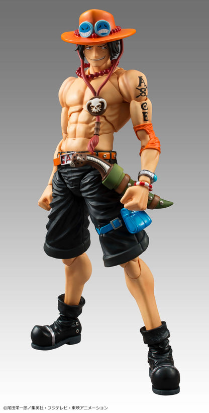 PRE ORDER – VARIABLE ACTION HEROES ONE PIECE - PORTGAS D ACE (REPEAT)