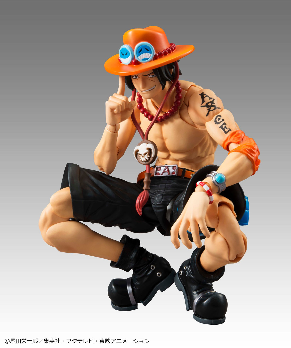 PRE ORDER – VARIABLE ACTION HEROES ONE PIECE - PORTGAS D ACE (REPEAT)