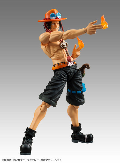 PRE ORDER – VARIABLE ACTION HEROES ONE PIECE - PORTGAS D ACE (REPEAT)