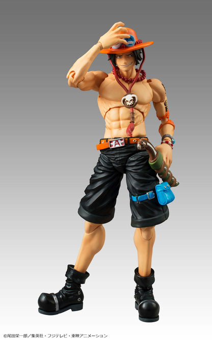 PRE ORDER – VARIABLE ACTION HEROES ONE PIECE - PORTGAS D ACE (REPEAT)