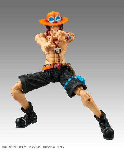 PRE ORDER – VARIABLE ACTION HEROES ONE PIECE - PORTGAS D ACE (REPEAT)