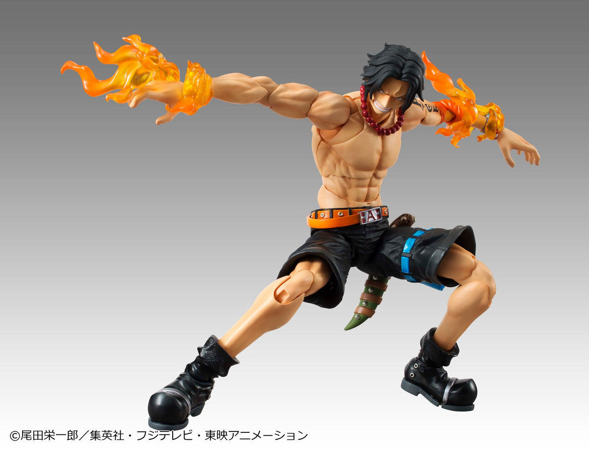 PRE ORDER – VARIABLE ACTION HEROES ONE PIECE - PORTGAS D ACE (REPEAT)