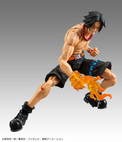 PRE ORDER – VARIABLE ACTION HEROES ONE PIECE - PORTGAS D ACE (REPEAT)
