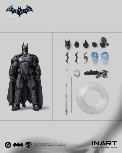 PRE ORDER – BATMAN: ARKHAM ORIGINS – BATMAN (BATTLE DAMAGED VERSION) ACTION FIGURE