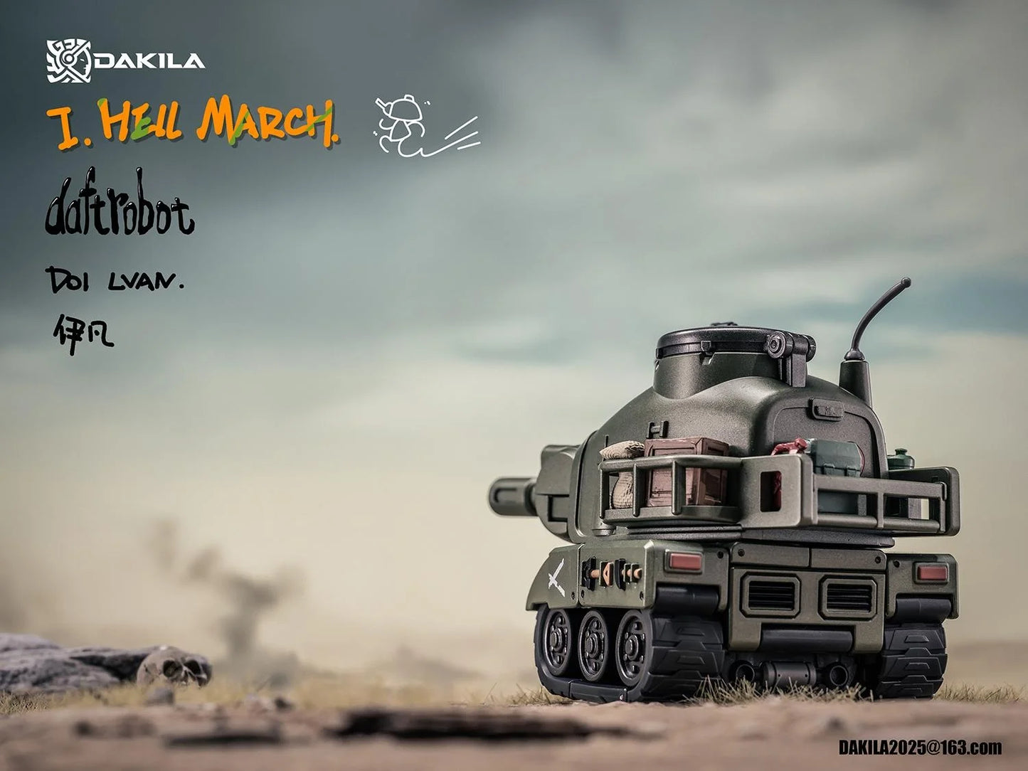 PRE ORDER – DAKILA D01 DAFTBOTS SERIES LVAN