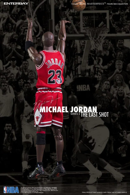 PRE ORDER – 1/6 ENTERBAY EB RM-1058 REAL MASTERPIECE NBA SERIES MICHAEL JORDAN (SERIES 2) #23 GUEST VERSION WAX FIGURE
