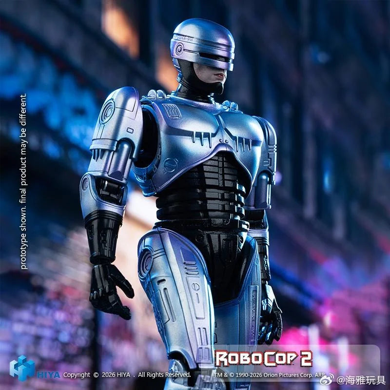 PRE ORDER – 1/12 HIYA EXQUISITE SUPER SERIES SCALE 6.5 INCH ROBOCOP 2 ROBOCOP