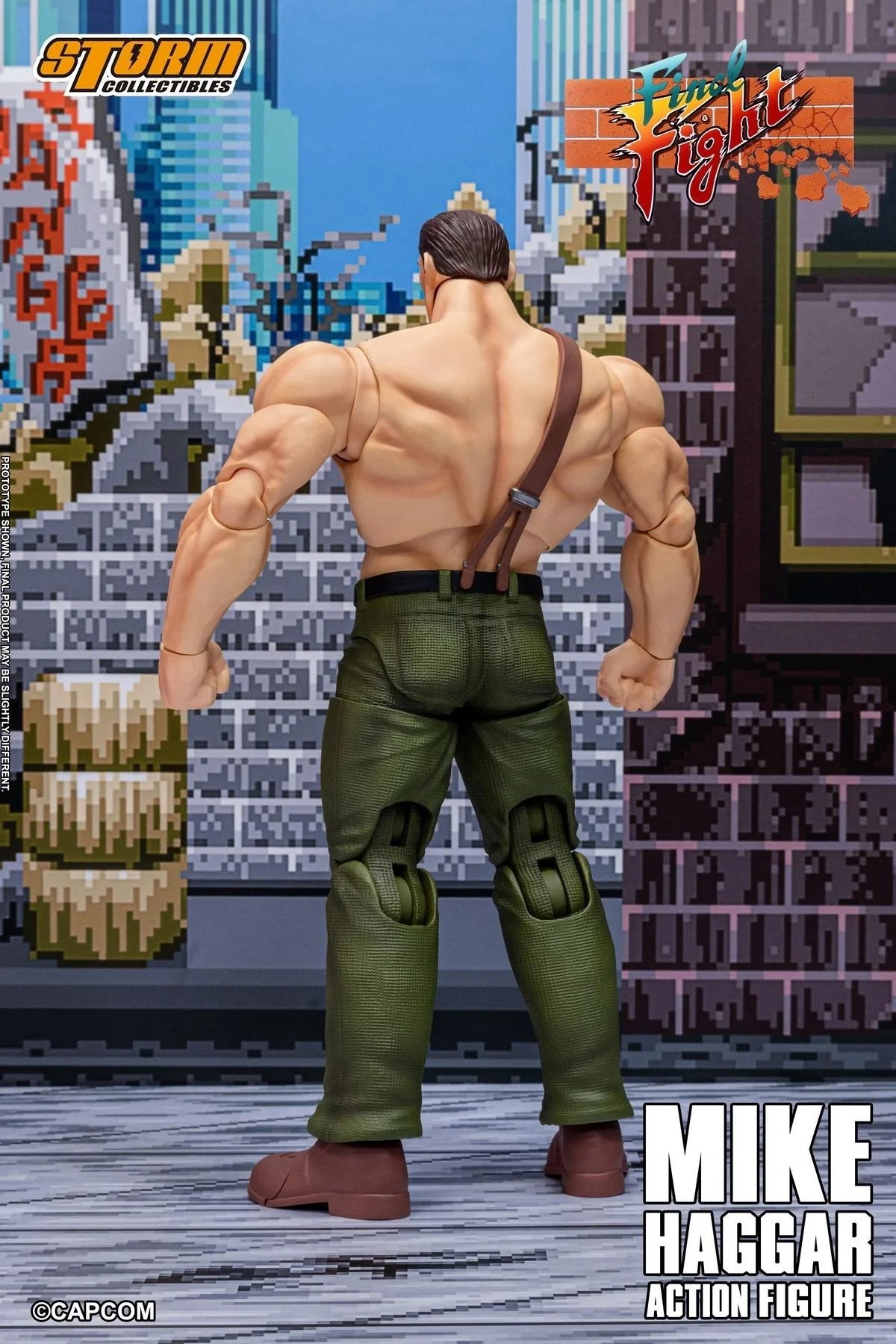 PRE ORDER – STORM COLLECTIBLES - CAFF01 - 1/12 MIKE HAGGAR - FINAL FIGHT