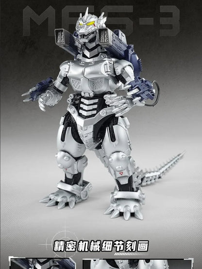 PRE ORDER – TYPE-3 KIRYU MECHAGODZILLA MECH BUILDING BRICKS TOY - STANDARD EDITION