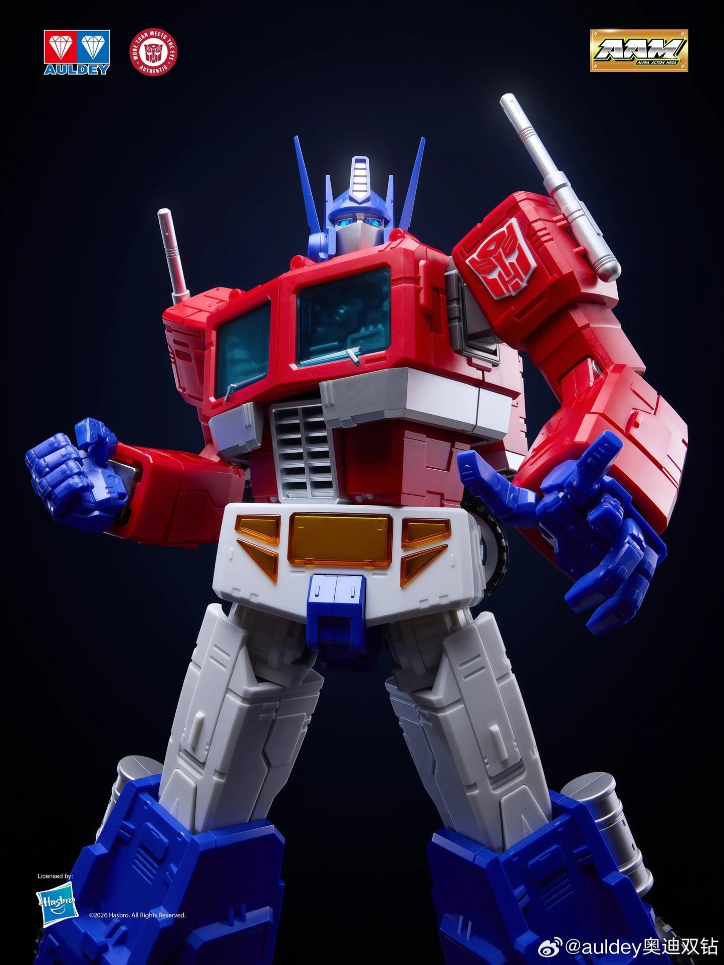 PRE ORDER – AULDEY TRANSFORMERS AAM SERIES OVERSIZED OPTIMUS PRIME MECHA FIGURE