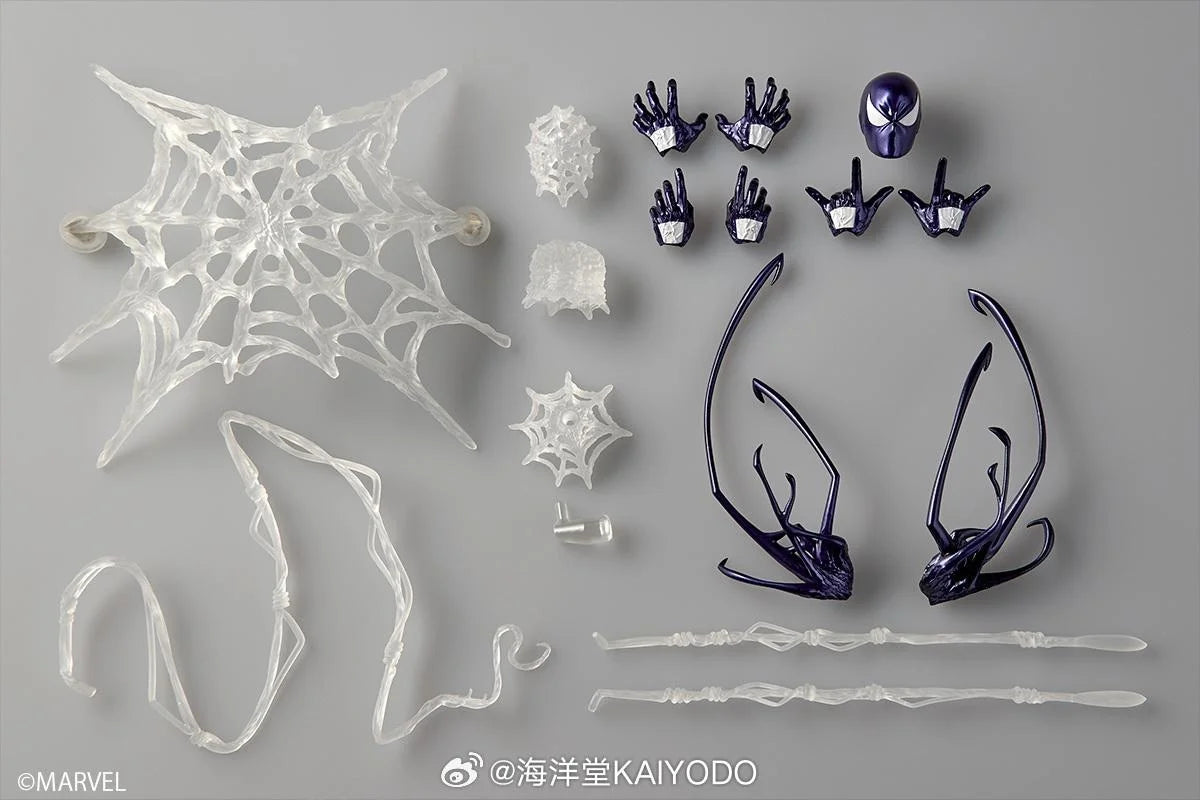 PRE ORDER – KAIYODO REVOLTECH AMAZING YAMAGUCHI MARVEL VENOM SYMBIOTE SPIDER-MAN PURPLE