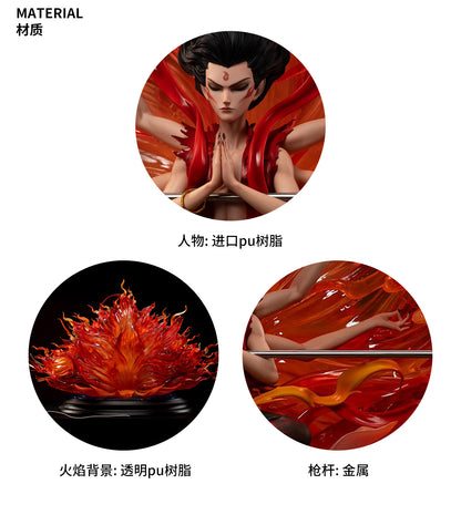 PRE ORDER – FUNCRAZY X NEZHA 2 1/6 FIRE LOTUS SIX-ARMED NEZHA STATUE NZ25DX01