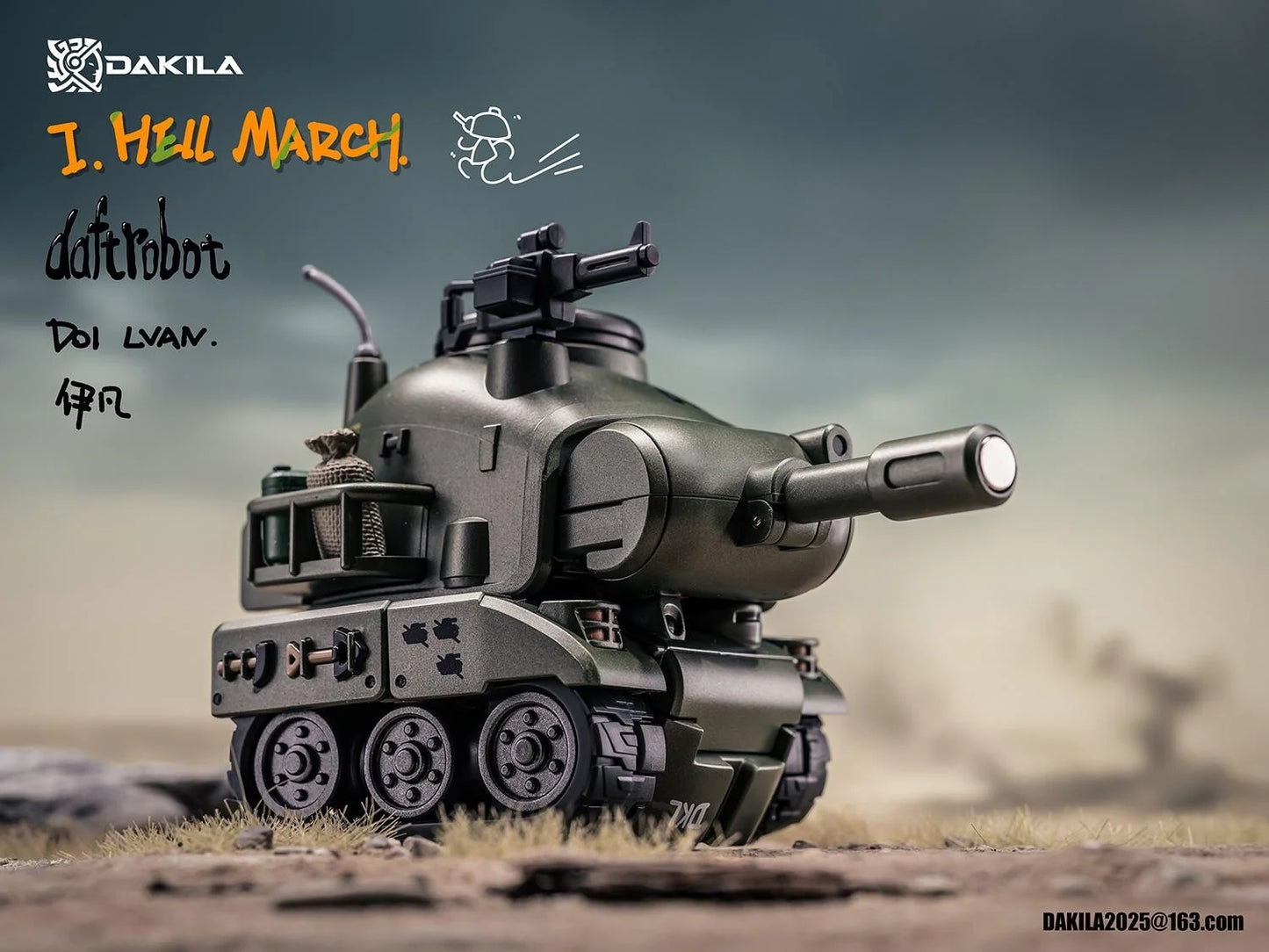 PRE ORDER – DAKILA D01 DAFTBOTS SERIES LVAN