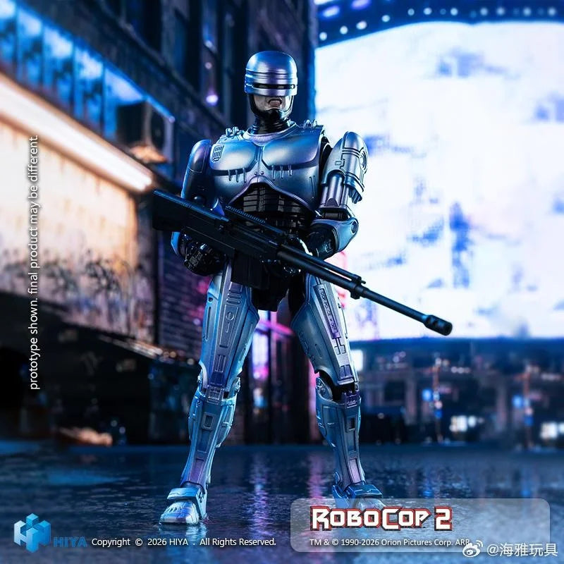 PRE ORDER – 1/12 HIYA EXQUISITE SUPER SERIES SCALE 6.5 INCH ROBOCOP 2 ROBOCOP