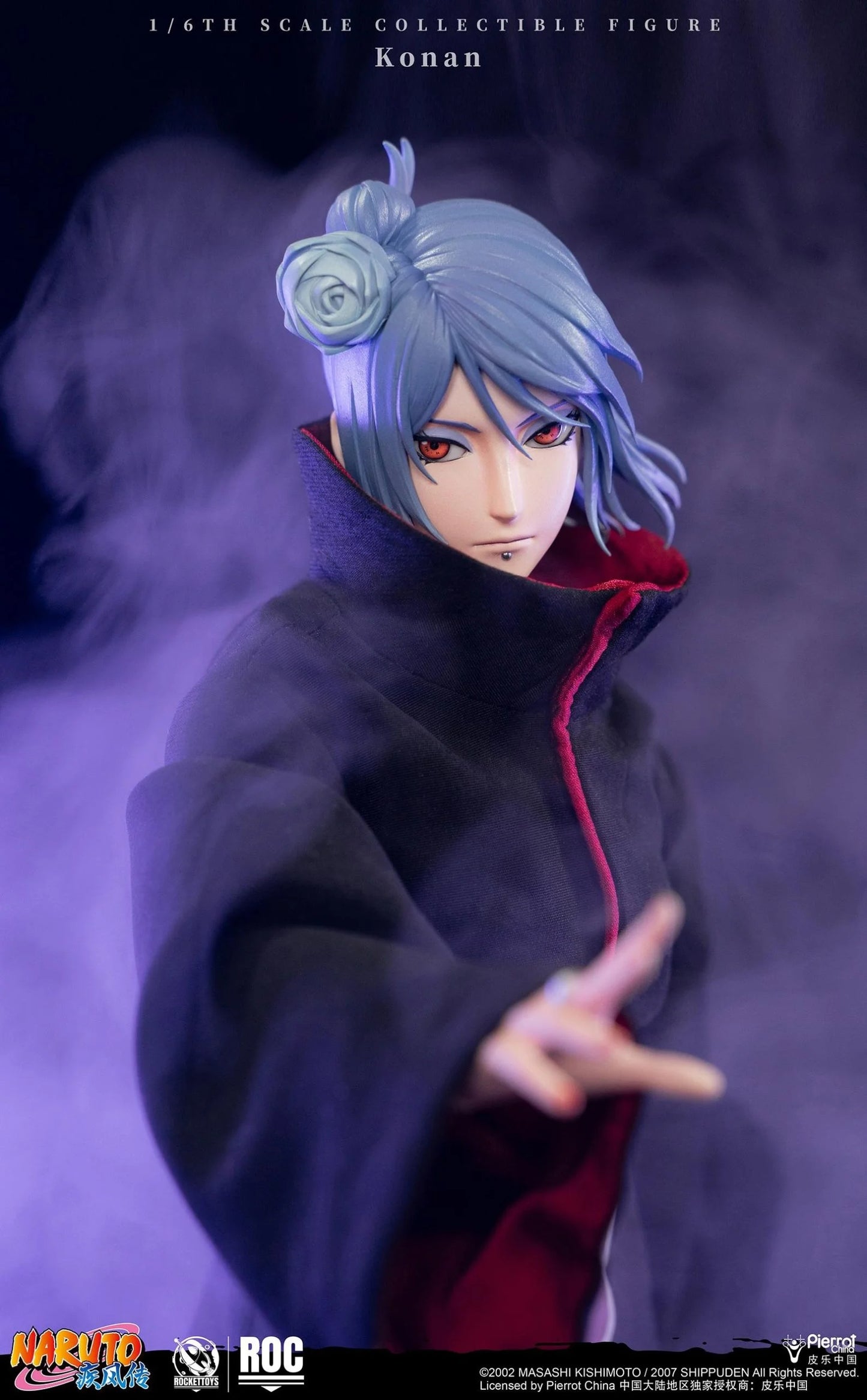 PRE ORDER – ROCKETTOYS ROC-023 1/6 NARUTO SHIPPUDEN KONAN