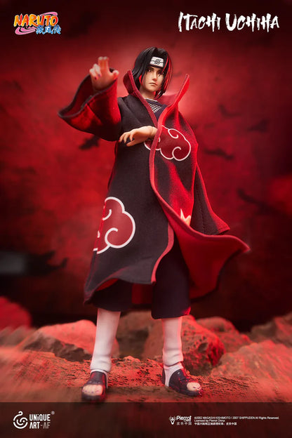 PRE ORDER – UNIQUE ART 1/12 NARUTO SHIPPUDEN - UCHIHA ITACHI PLAYABLE VERSION UA001B