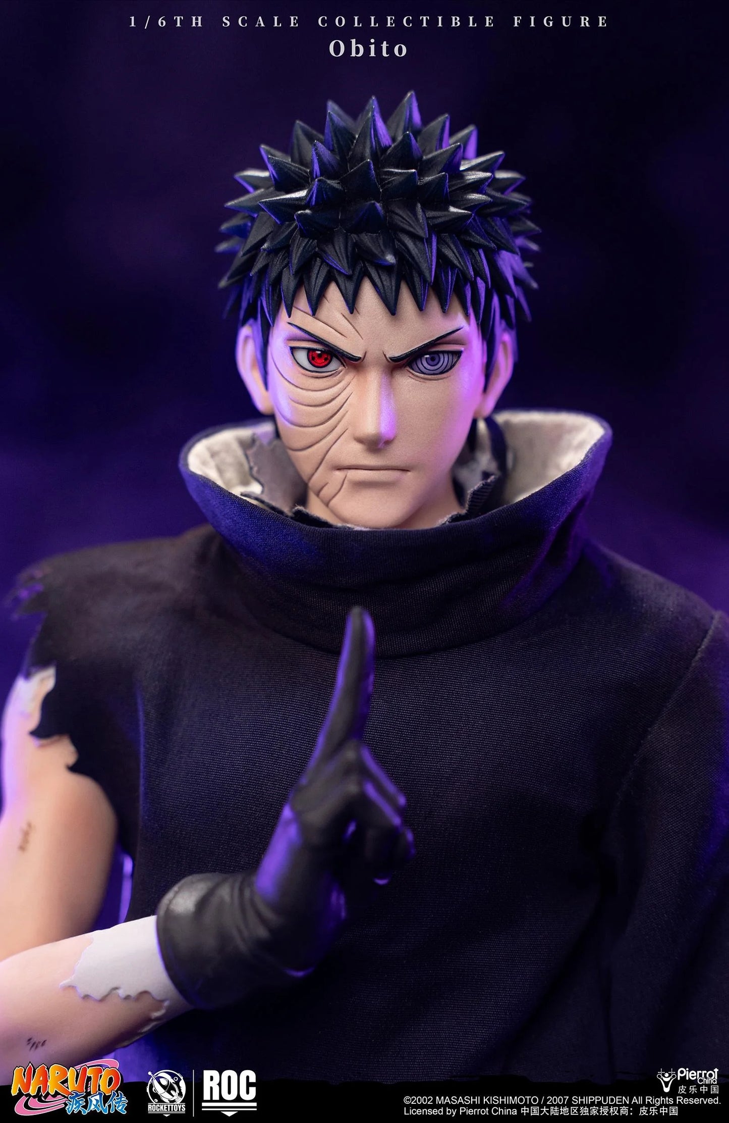 PRE ORDER – ROCKETTOYS ROC-022 1/6 NARUTO SHIPPUDEN OBITO