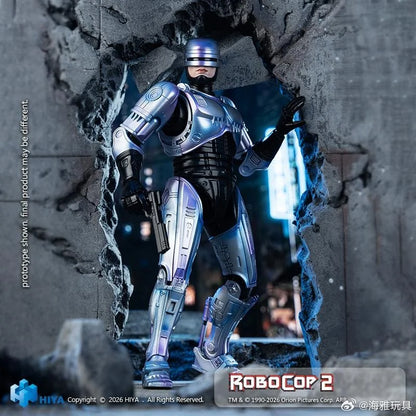 PRE ORDER – 1/12 HIYA EXQUISITE SUPER SERIES SCALE 6.5 INCH ROBOCOP 2 ROBOCOP