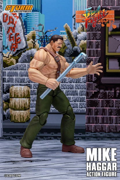 PRE ORDER – STORM COLLECTIBLES - CAFF01 - 1/12 MIKE HAGGAR - FINAL FIGHT