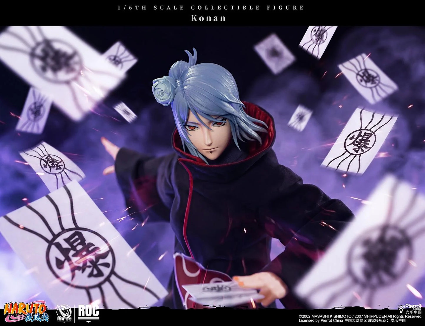 PRE ORDER – ROCKETTOYS ROC-023 1/6 NARUTO SHIPPUDEN KONAN