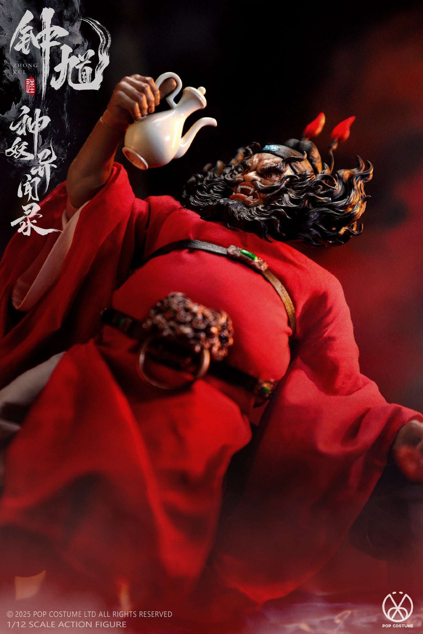 PRE ORDER – 1/12 TALES OF GODS ZHONG KUI ACTION FIGURE DEMON-SUBDUING VERSION MYS-01D