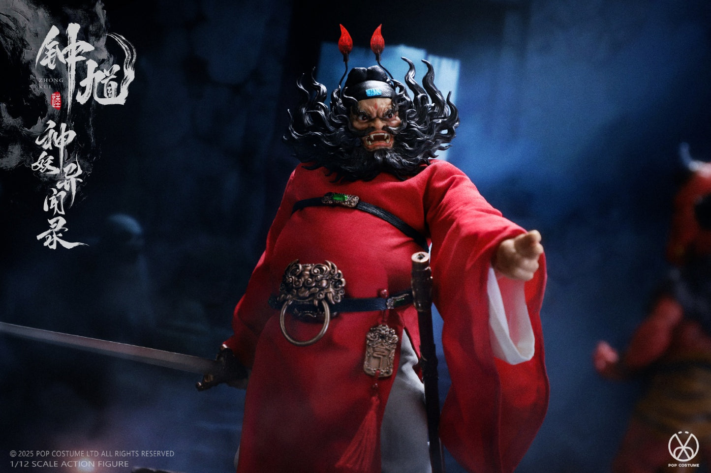 PRE ORDER – 1/12 TALES OF GODS ZHONG KUI ACTION FIGURE DEMON-SUBDUING VERSION MYS-01D