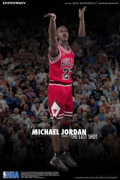 PRE ORDER – 1/6 ENTERBAY EB RM-1058 REAL MASTERPIECE NBA SERIES MICHAEL JORDAN (SERIES 2) #23 GUEST VERSION WAX FIGURE