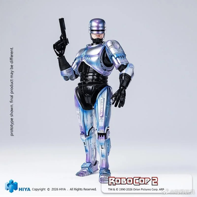 PRE ORDER – 1/12 HIYA EXQUISITE SUPER SERIES SCALE 6.5 INCH ROBOCOP 2 ROBOCOP