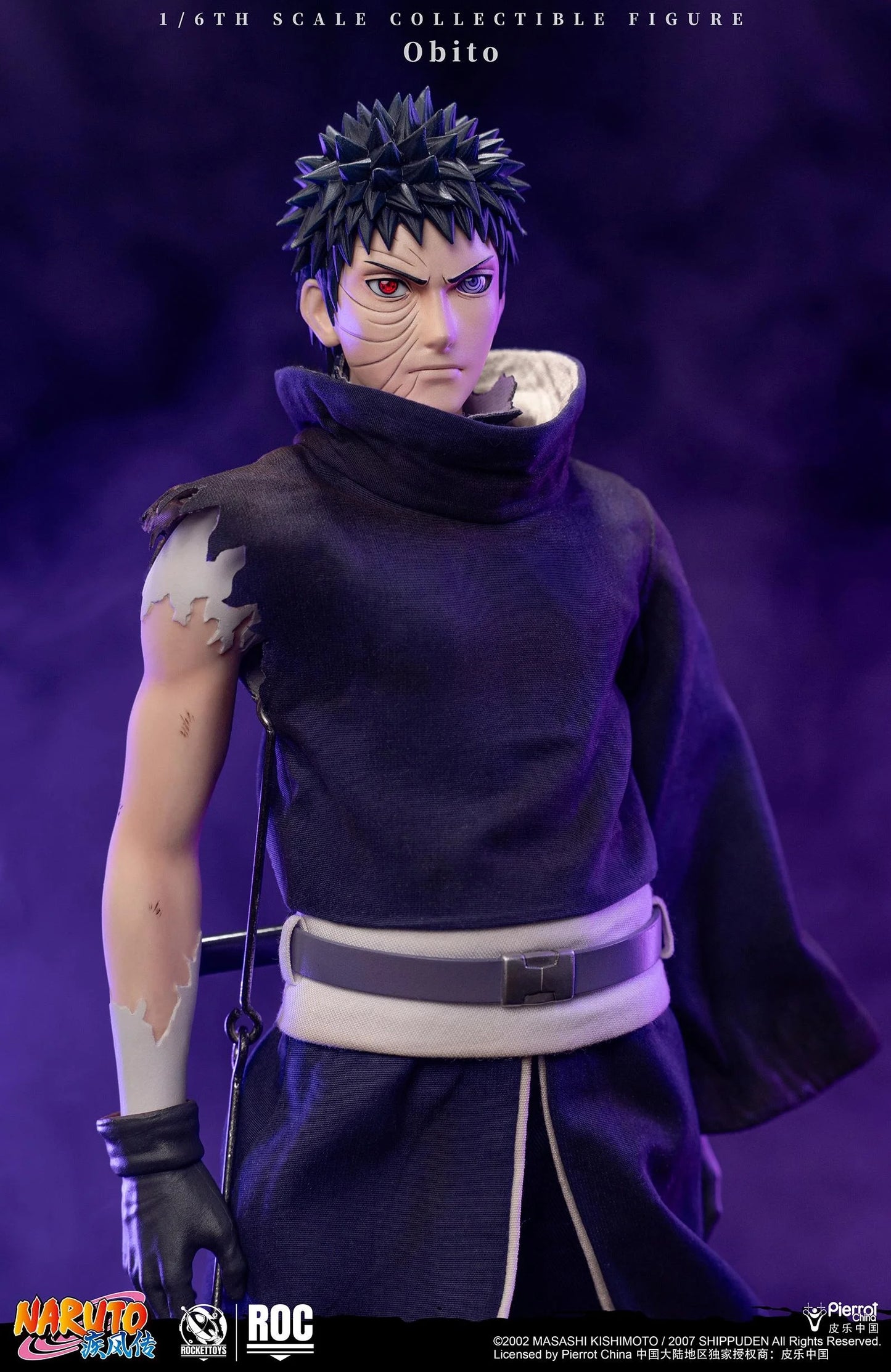 PRE ORDER – ROCKETTOYS ROC-022 1/6 NARUTO SHIPPUDEN OBITO